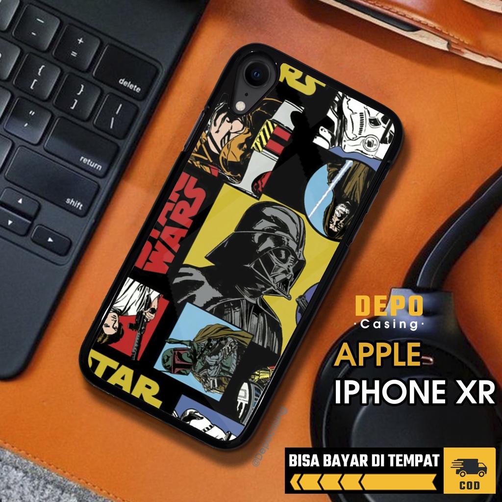 HP Iphone XR Case Iphone XR Depo Casing [STWR] Premium Gloss Case Aesthetic Custom Anime Case เคสโทร