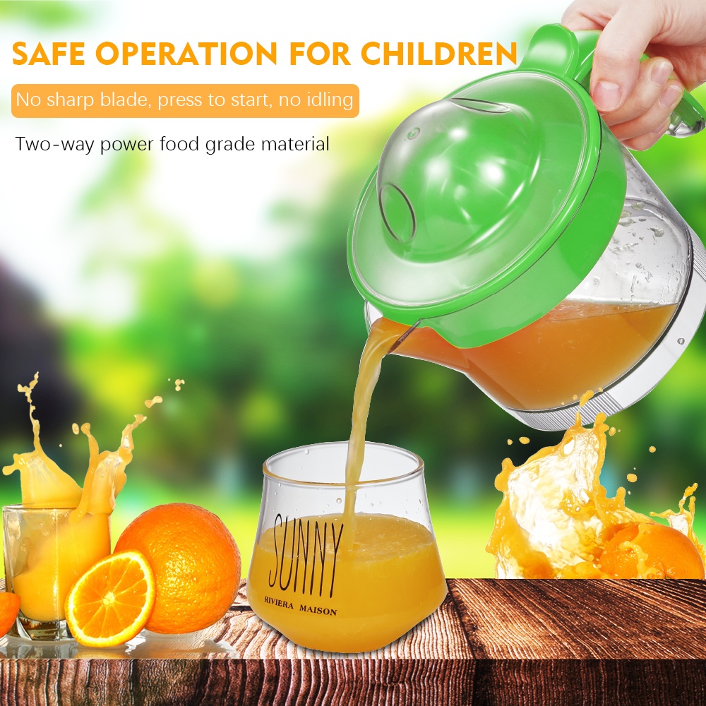800mL Electric Orange juicer Citrus Juice Maker Orange Squeezer mini