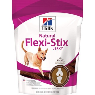 HILLS Natural Dog Treats, Flexi-Stix - ขนมสุขภาพเพื่อสุขภาพข้อต่อสุนัข รสเนื้อ Soft chew ขนาด 200 กรัม