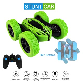 JJRC RC Stunt Car Tumbling Drift Crawler Vehicle 360 Flips Double Sided Rotating Tumbling 1:24 2.4G RC Car Toys Gift For