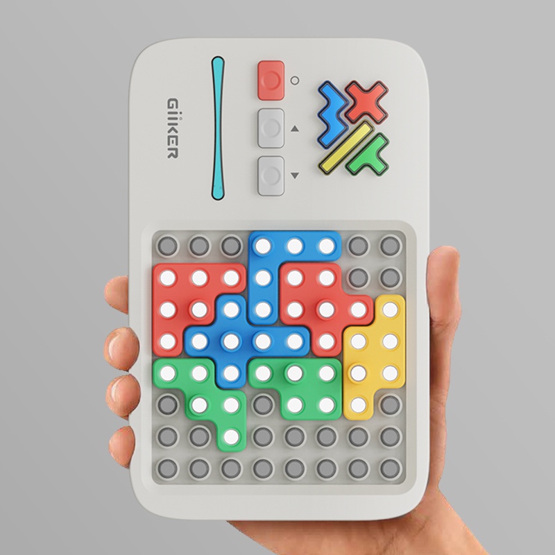 GiiKER Super Blocks ในตัว 1000 + ธนาคารคําถาม Logic เกมกระดานออกกําลังกายแบบพกพาการศึกษาของเล่นจิ๊กซอว์สําหรับเด็ก
