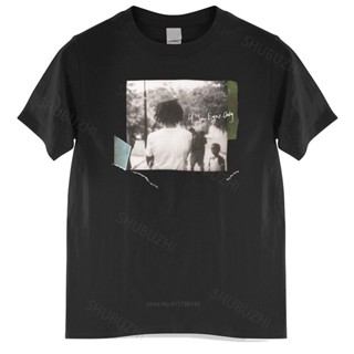 เสื้อยืดผ้าฝ้ายพิมพ์ลายแฟชั่น เสื้อยืดผ้าฝ้าย แขนสั้น คอกลม พิมพ์ลาย Your Eyez Only J Cole - 4 Your Eyez Only สีดํา สําห