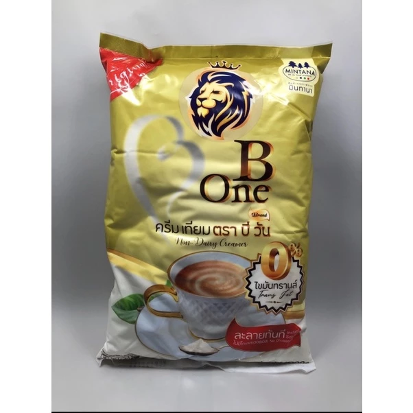 ครีมเทียม (ตรา บี วัน) (1,000 กรัม) ไขมันทรานส์ 0% เหมาะกับเครื่องดื่มทั้งร้อนและเย็น