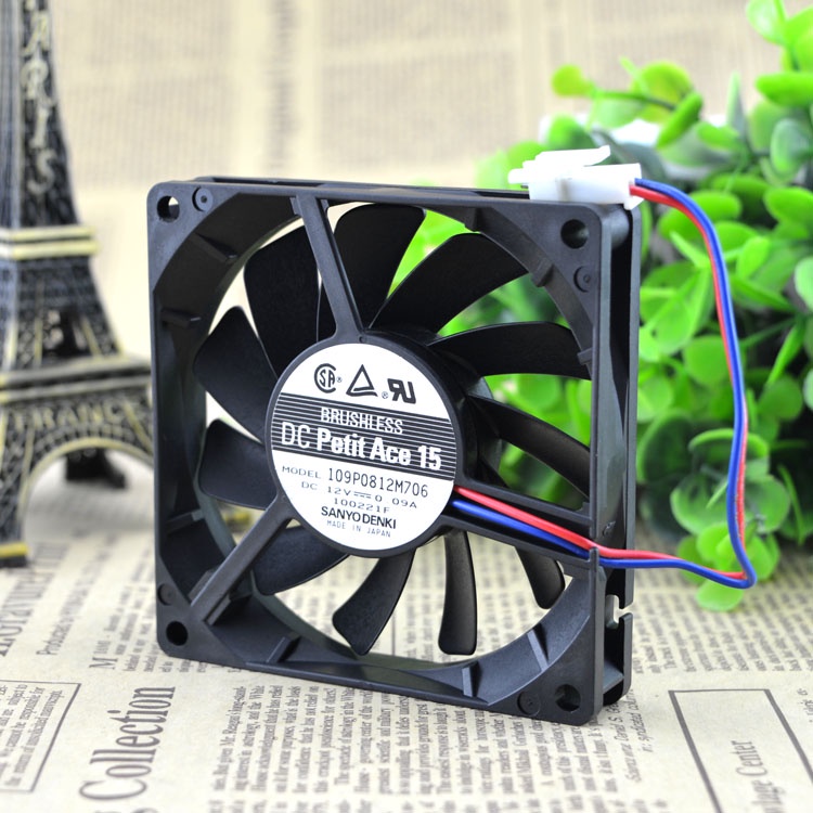 SZ 8CM COOLING FAN 8015 12V 0.09A 109P0812M706