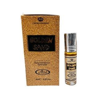 น้ำหอมผู้ชาย กลิ่นขายดี น้ำหอม Golden sand by​ Al-rehab perfume oil 6ml น้ำ​หอม​แท้