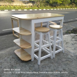 meja makan bar dapur