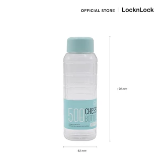 LocknLock ขวดน้ำพลาสติก Chess Water Bottle ความจุ 500 ml. รุ่น HAP816