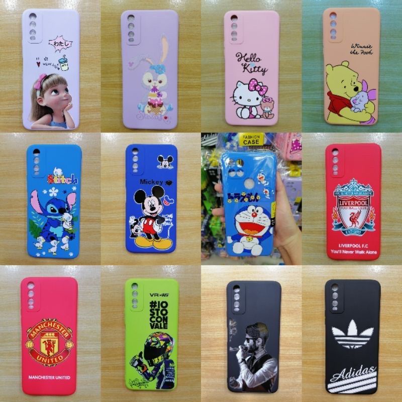 เคสกำมะหยี่โครเมี่ยมลายการ์ตูนน่ารัก รุ่น oppo A53 A93 F7 F11pro พร้อมจัดส่ง