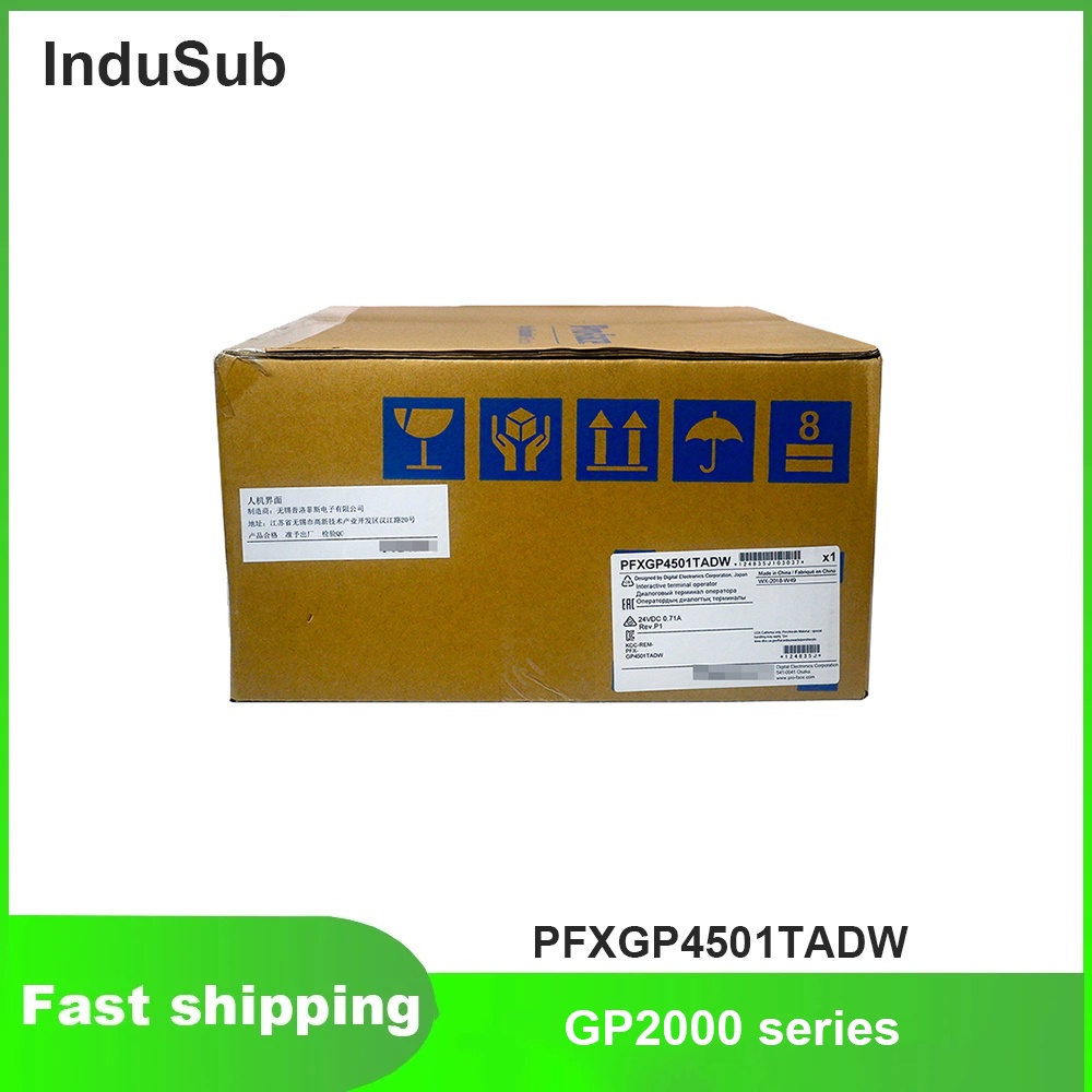 YTH PFXGP4501TADW GP2000 Series หน้าจอสัมผัส 10 นิ้ว HMI Programmable Controller ใหม่