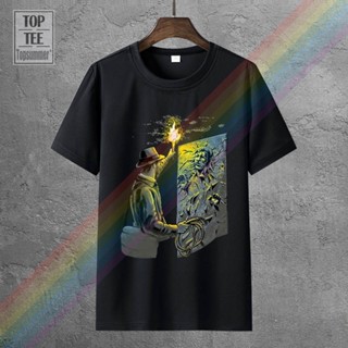 เสื้อยืดวินเทจ อินเดียน่าโจนส์พบฮันโซโลเสื้อยืดบุรุษผ้าฝ้ายพิมพ์เสื้อขนาดใหญ่ S Xxxl