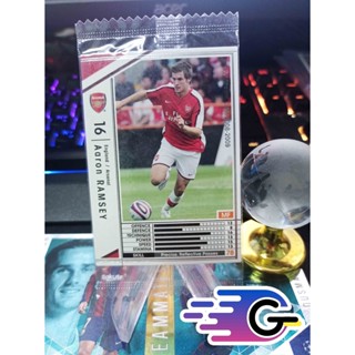 การ์ดนักฟุตบอล 2008-09 Panini WCCF Intercontinental Clubs Aaron Ramsey (การ์ดเก่ามือ 1)