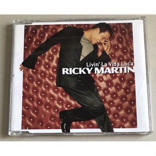 ซีดีซิงเกิ้ล ของแท้ มือ 2 สภาพดี...ราคา 299 บาท “Ricky Martin” ซิงเกิ้ล "Livin la Vida Loca"*แผ่น Made In Austria*