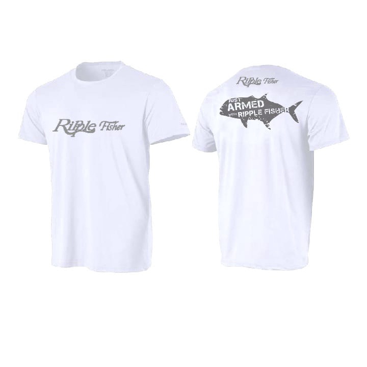 เสื้อยืด Ripple Fisher เสื้อยืดตกปลา