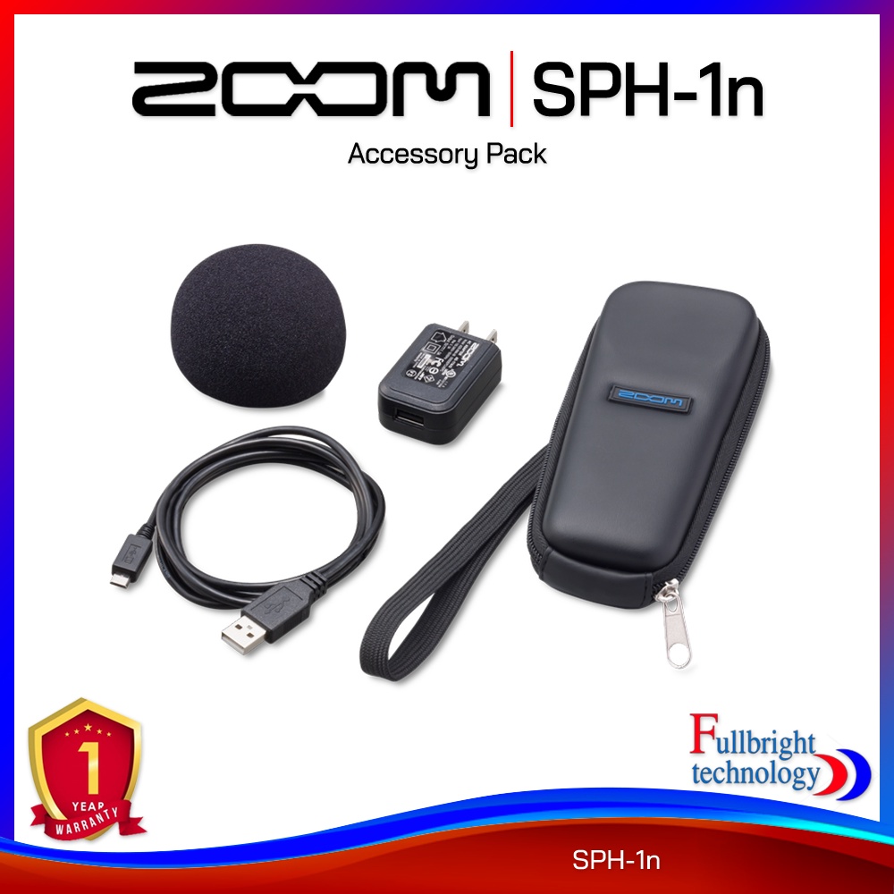 Zoom SPH-1n Accessory Pack for H1n Handy Recorder ชุดอุปกรณ์เครื่องบันทึกเสียงดิจิตอล ประกันศูนย์