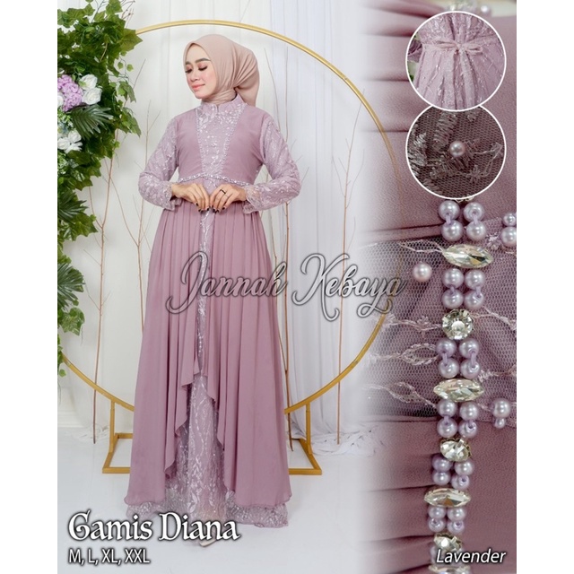 Gamis Diana โดย Jannah kebaya