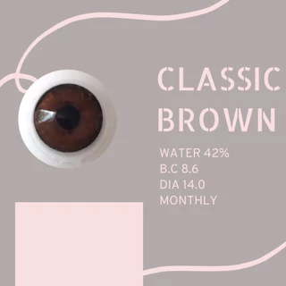 GLITZLENS CLASSIC BROWN [DIA14.0] เลนส์ธรรมชาติ