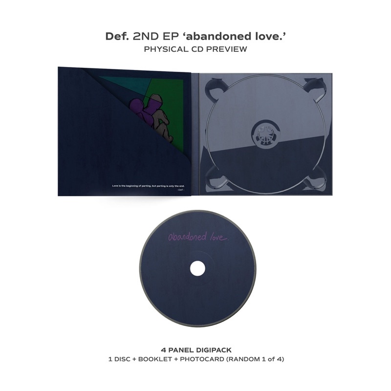 Def. อัลบั้ม 2ND EP album abandoned love. (JAYB GOT7) ลุ้นการ์ดลายเซ็นเ ...