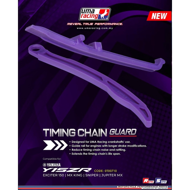 Y15 ZR Y15 V1 V2 UMA RACING TIMING CHAIN GUARD TENSIONER GUARD [+6 มม.สําหรับ UP SPEC]