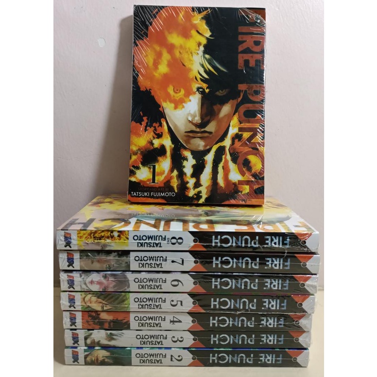 ไฟ PUNCH ภาษาอังกฤษ COMIC VOL 1-8 END