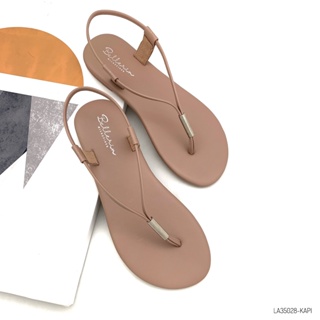 HaloBangkok รองเท้า Sandals หนังไมโครไฟเบอร์ รุ่น LA35028