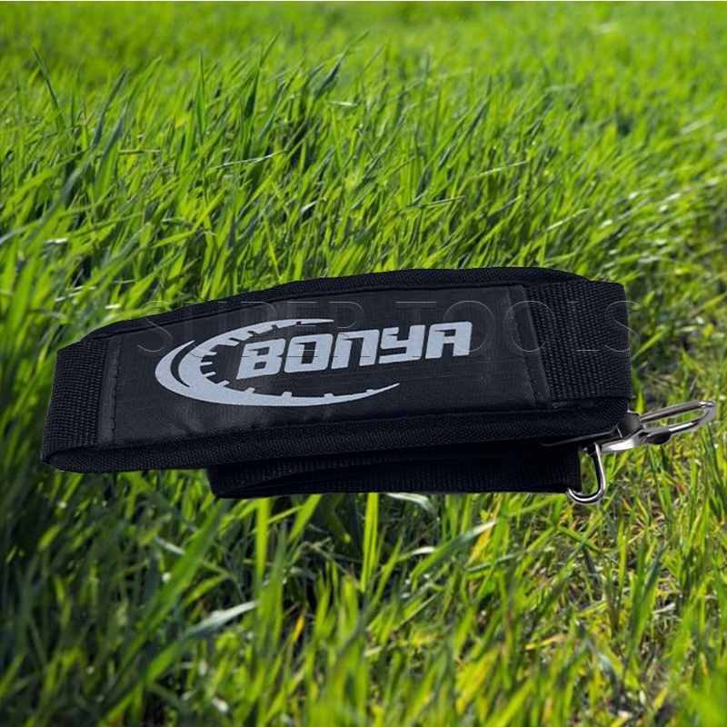 BONYA (สายสะพาย411ดำเล็ก) สายสะพาย เครื่องตัดหญ้า สายสะพายบ่าเดียว สีดำ