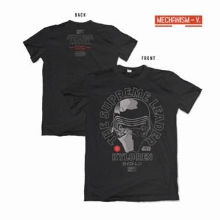 เสื้อยืดผ้าฝ้ายพิมพ์ลายแฟชั่น [KYLO Ren] เสื้อยืด พิมพ์ลาย SUPREME LEADER ออกแบบดี ไซซ์ XS-5XL