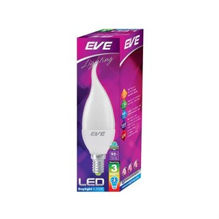 หลอด LED EVE ECO OPERA 3 วัตต์ DAYLIGHT E14