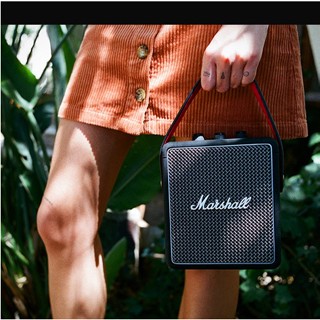 รับประกันแท้100%Marshall stockwell II ลำโพง BluetoothSpeaker ไร้สายลำโพงพกพา ลำโพงคอมพิวเตอร์ ลำโพงบลูทูธเบสหนัก จ