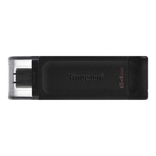 64 GB FLASH DRIVE (แฟลชไดร์ฟ) KINGSTON DATA TRAVELER 70 USB-C (DT70/64)