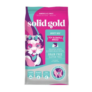 Solid Gold Mighty Mini Salmon Lentil &amp; Green Bean Recipe for Toy &amp; Small Breed Dog (1.8kg, 4.99kg)