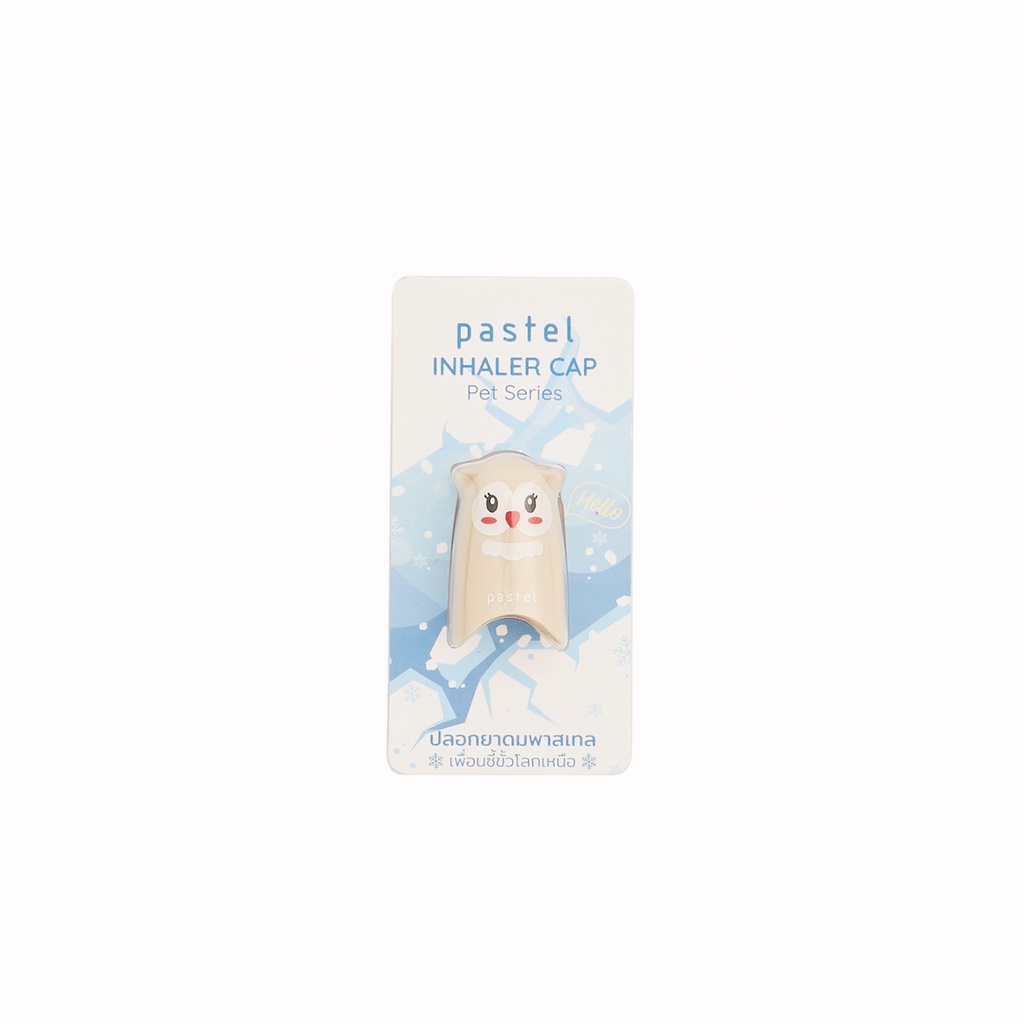 PASTEL INHALER CAP PET SERIES - OWL