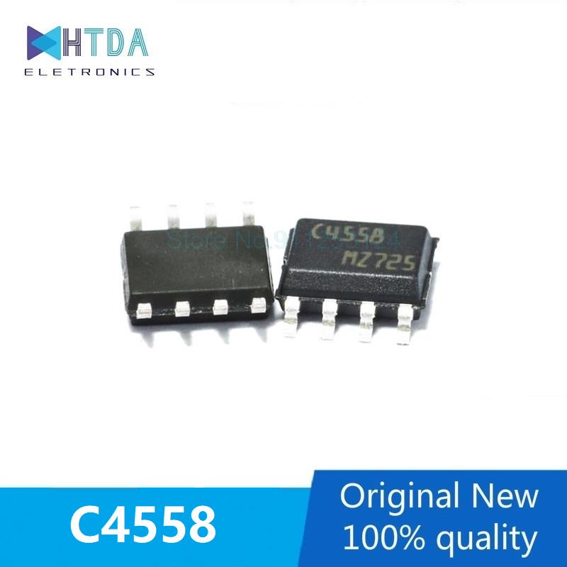 15 ชิ้น/ล็อต TJM4558CDT TJM4558 C4558 SOP8 ใหม่ฉลอง