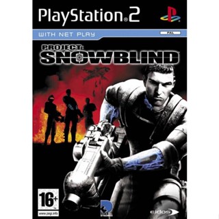 Project: Snowblind (Europe) PS2 แผ่นเกมps2 แผ่นไรท์ เกมเพทู