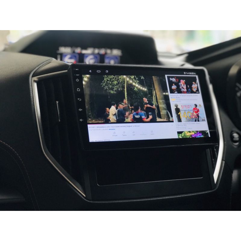 จอ Android SUBARU XV ขนาด 9นิ้ว ALPHA COUSTIC แอนดรอย แท้ (อัลฟ่า คูสติก) จอติดรถยนต์