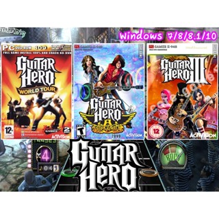 (PC GAME)  Guitar Hero (3 ภาคเลือกได้เลย) แผ่นและแฟลชไดร์ฟ  เกมส์ คอมพิวเตอร์  Pc และ โน๊ตบุ๊ค