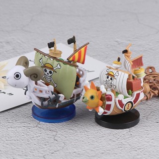 ฟิกเกอร์ PVC อนิเมะ One Piece Luffy Pirate Thousand Sunny Ship Boat