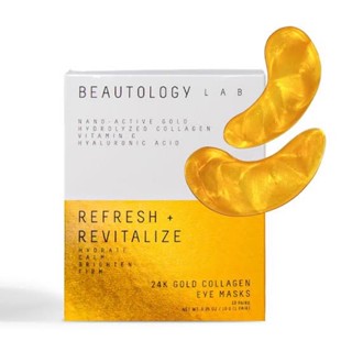 💥พร้อมส่ง💥 Beautology Lab 24K Gold Collagen Eye Mask 12 คู่ แท้100%