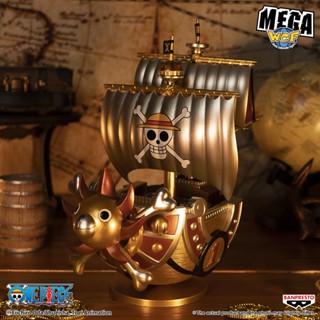 Banpresto WCF One Piece Mega Special Gold Color Thousand Sunny วันพีซ เมก้า เรือซันนี่ สีพิเศษ(ทอง) ของแท้มือ 1 Lot DT