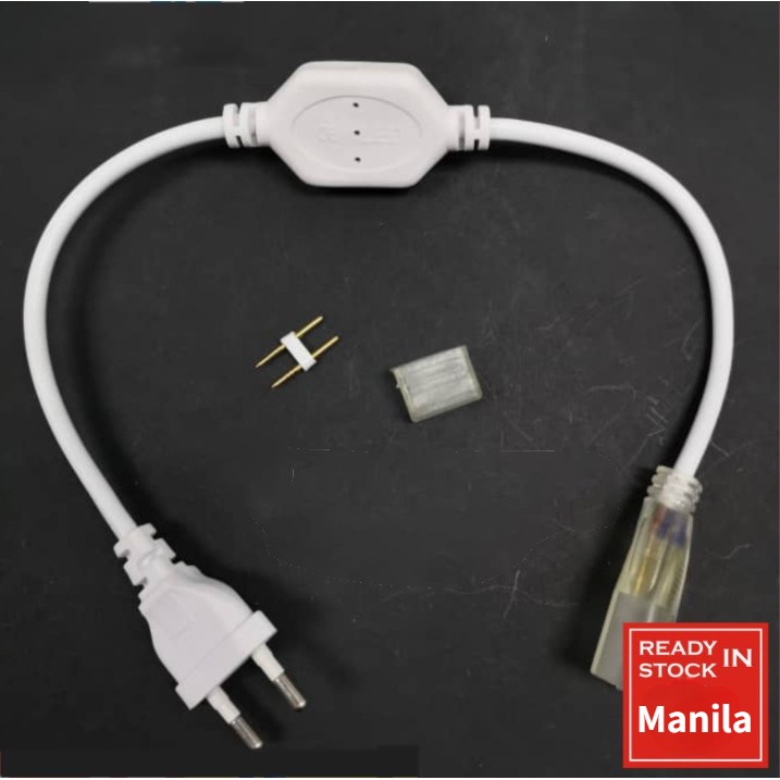 ปลั๊ก Eu สําหรับแถบนีออน 8x16 มม. 220v ไม่ใช่ Swtich