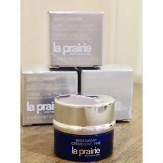 #LA PRAIRIE ผลิตภัณฑ์บำรุงผิวหน้าของแท้💯% Skin Caviar Luxe Cream ขนาด 5 มล.