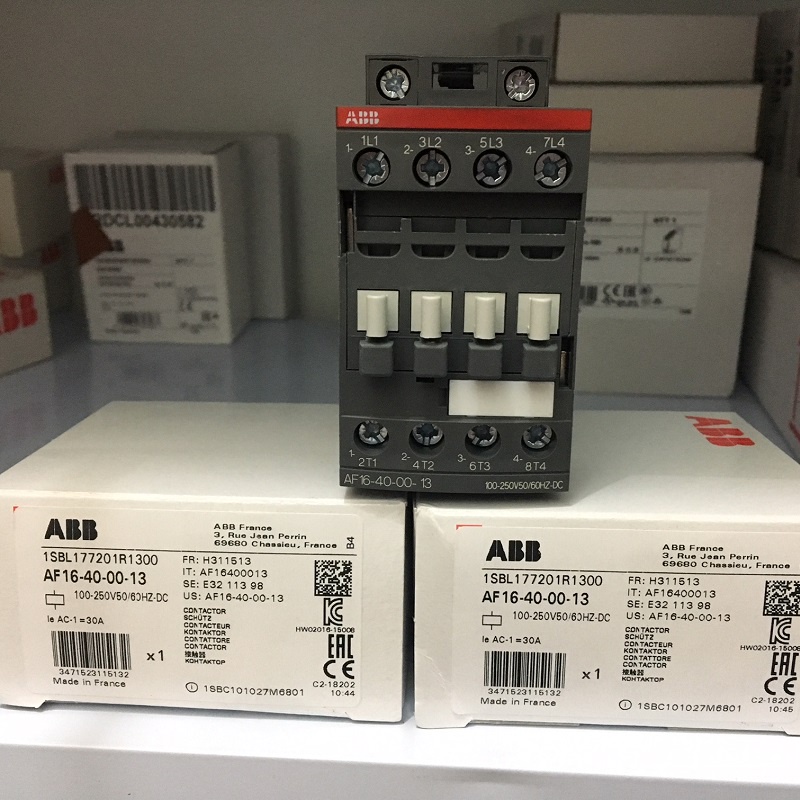 YY ABB 4-ploe คอนแทค AC-1 30A AC/DC ทํางาน 4 NO เสาหลัก AF16-40-00-11 AF16-40-00-12 AF16-40-00-13 AF
