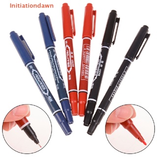 [Initiationdawn] ปากกามาร์กเกอร์ 3 สี สําหรับเจาะผิวหนัง