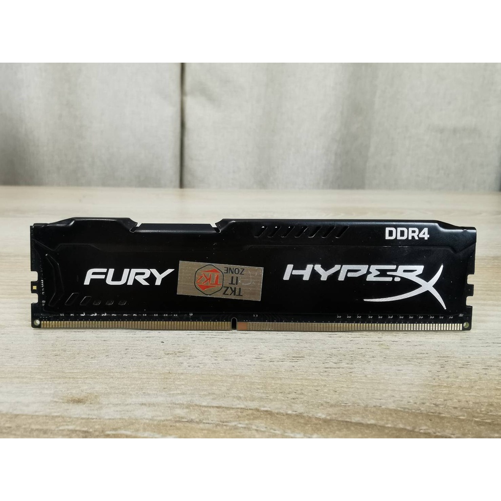 แรม(RAM FOR PC ) DDR4 KINGSTON HYPERX FURY  4GB / 8GB / 16GB / bus 2133 2400 2666 มือสอง