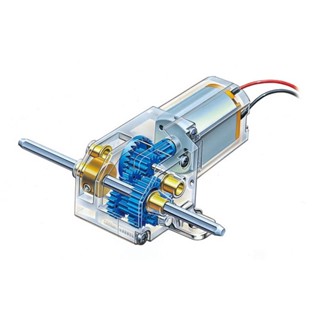 [อุปกรณ์งานประดิษฐ์] TAMIYA 70188 Mini Motor Gearbox (8-Speed) อุปกรณ์ทามิย่าแท้ education STEM