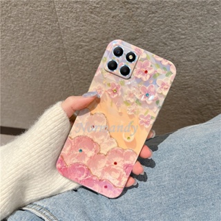 เคสโทรศัพท์ Smartphone Case for Huawei Nova 10 Pro 10 SE Honor X6 X7 X8 X9 70 Pro 5G 4G Fashion Girl Style Romantic Cherry Blossoms Blu-ray Casing TPU Softcase Full Camera Shockproof Cover เคส