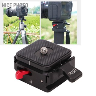 Nice photo Camera Tripod Ball Head Quick Release Plate QR With 1/4 Inch 3/8 Screw Hole