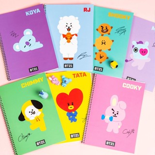 SEOULR | BT21 NOTEBOOK สมุดแบบมีเส้น (สินค้าลิขสิทธิ์แท้)