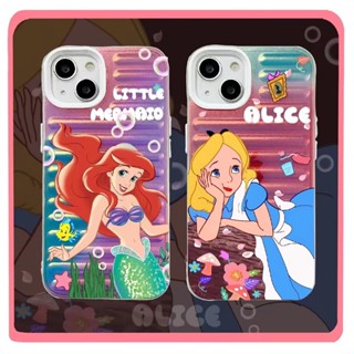 ✨ส่งเชือกเส้นเล็ก✨เคสไอโฟน 14 Pro Max 13 12 11 เคส for iPhone 14พลัส เลเซอร์ น่ารัก พกง่ายๆ การป้องกันการตก Case