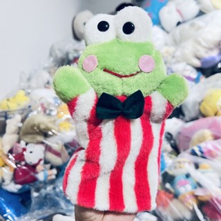 #ตุ๊กตา #หุ่นมือ #กบ #เคโระ #Sanrio #Keroppi  #งานสะสม #สภาพสมบูรณ์ #Japan #ลิขสิทธิ์แท้ #หายากมาก #Puppet #ป้ายห้อย