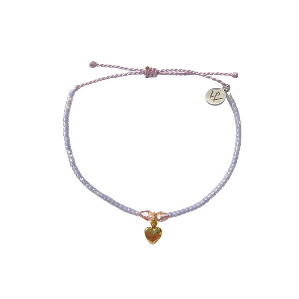 [Whiteline] สร้อยข้อมือ Letitia Heart (มีไซส์เท้า)